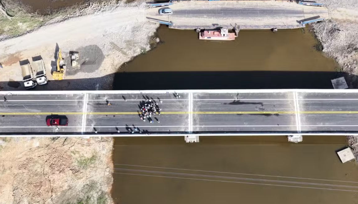 Nova ponte sobre o Rio Curuçá é liberada para tráfego na BR-319