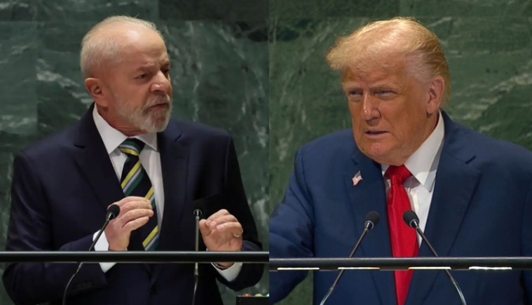 Lula e Trump conversam sobre tarifaço por videoconferência nesta segunda
