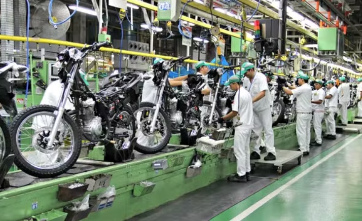 Polo Industrial de Manaus prevê fabricação de 1,95 milhão de motos em 2025