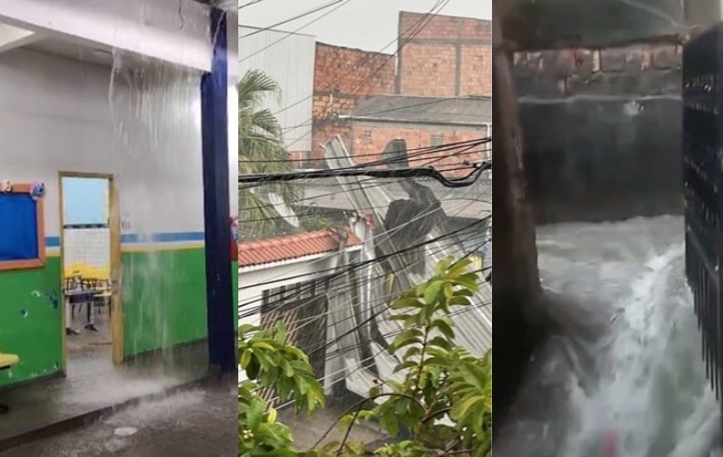 Volume de chuva em outubro já supera a média prevista para o mês em Manaus