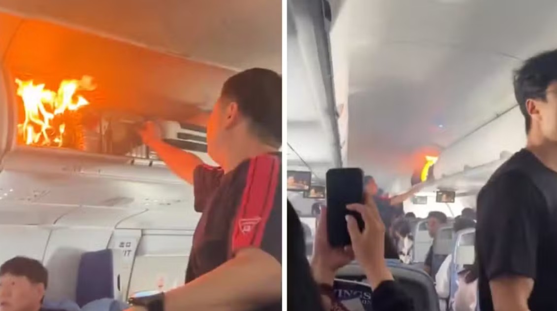 Incêndio em bateria de lítio força pouso de emergência em voo da Air China