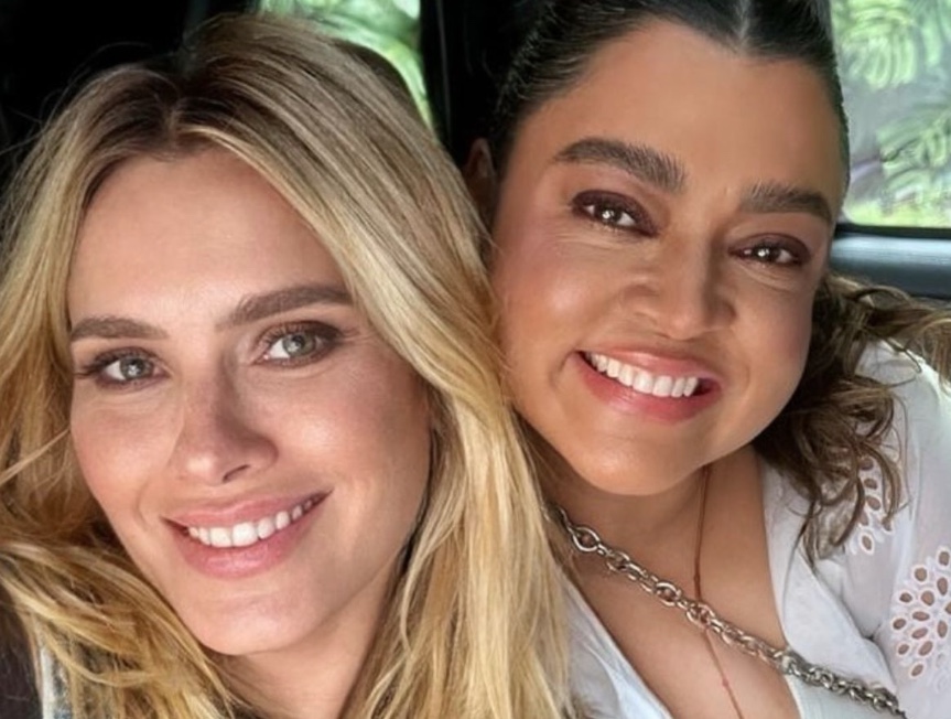 Carolina Dieckmann emociona ao falar sobre saudade de Preta Gil