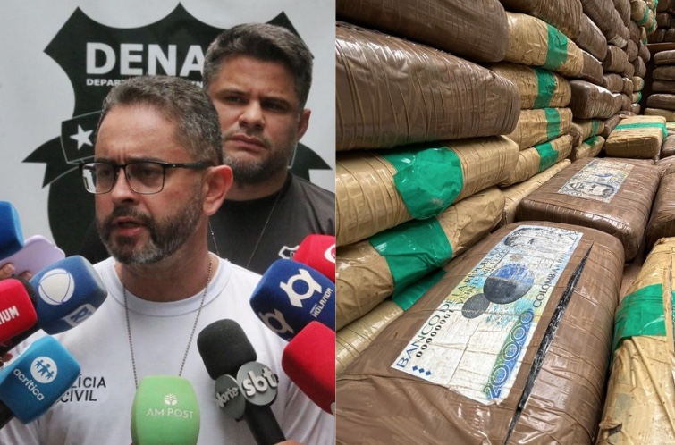 Drogas apreendidas em Iranduba são avaliadas em R$ 24 milhões, diz PC