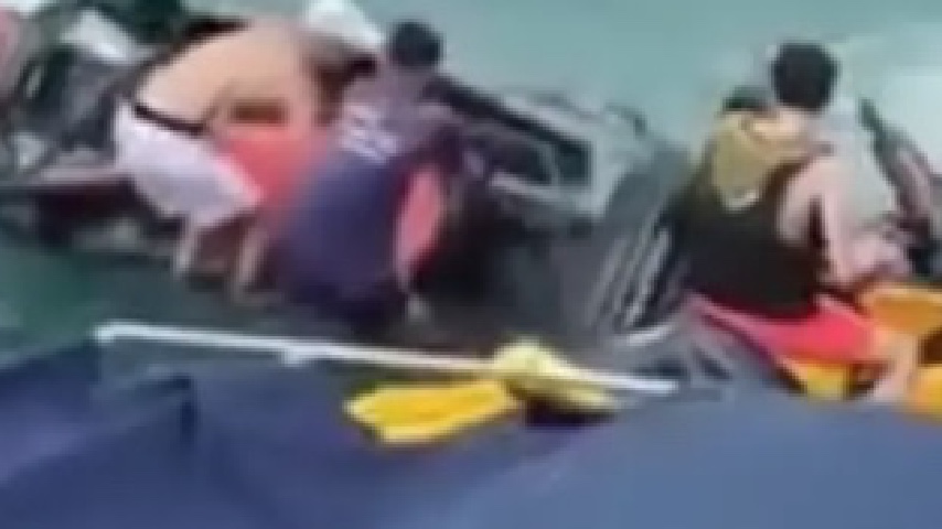 Mulher fica ferida após ter cabelo sugado por turbina de jet ski