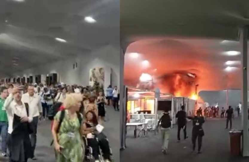 Após incêndio na COP30, 21 pessoas são atendidas, e 9 ainda estão sob cuidados