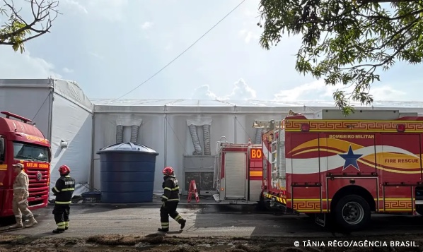 Seis pessoas seguem internadas após incêndio na COP30 em Belém