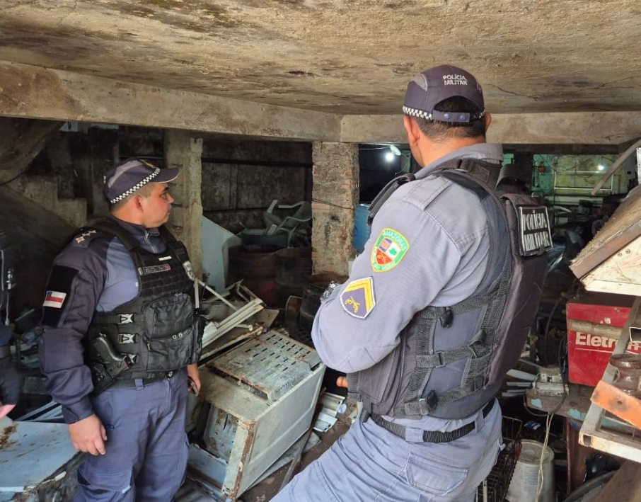 Operação CIF fiscaliza sucatarias em Manaus contra comércio ilegal