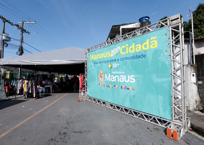 Mutirão "Manaus Cidadã" leva serviços essenciais neste sábado na Zona Norte