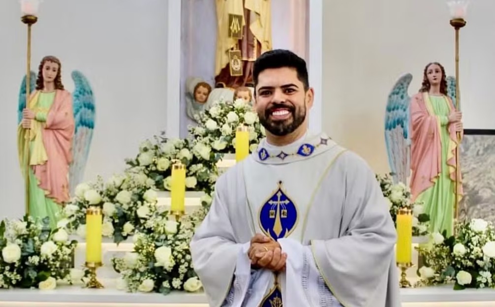 Padre Júlio César Agripino morre aos 38 anos em Carmo do Rio Claro