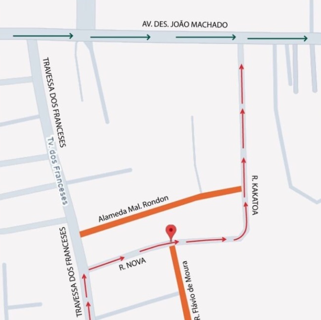 Mudança no trânsito: rua do bairro Alvorada terá novo sentido em Manaus