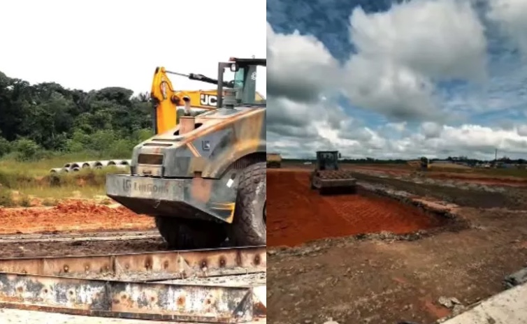 Aeroporto de Coari tem operações interrompidas para ampliação da pista