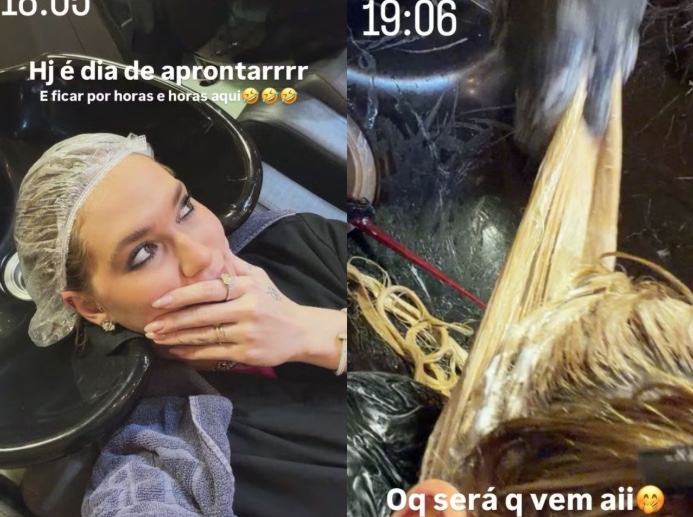 Novo cabelo? Virginia surge no salão e deixa spoiler antes da Sapucaí