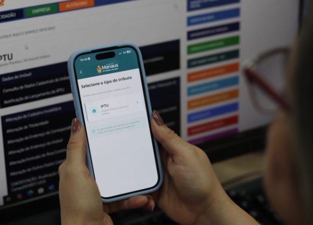 IPTU 2026: pagamento pelo app garante até 11% de desconto em Manaus