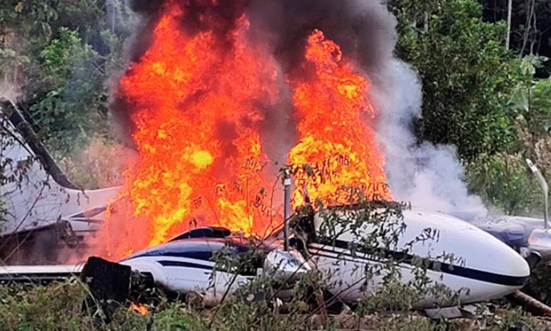 Operação Brasil-Peru destrói aviões do narcotráfico na Amazônia
