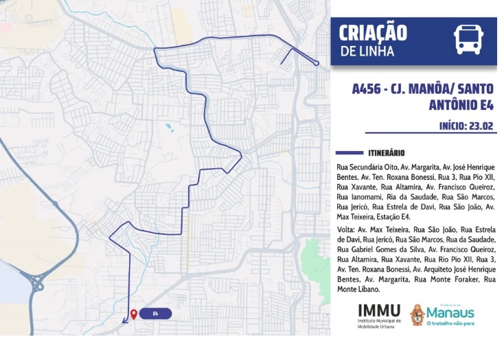 IMMU anuncia mudanças no transporte coletivo de Manaus; confira