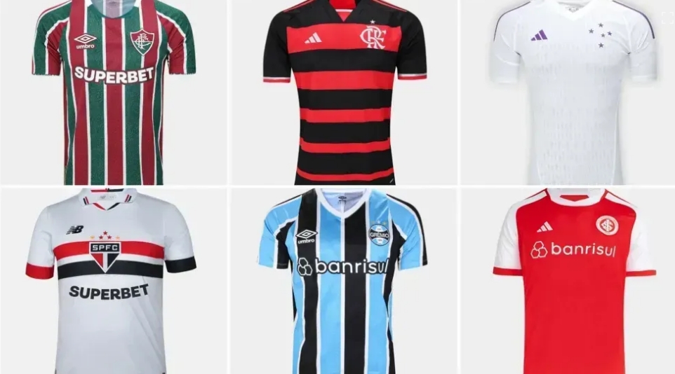 Black Friday dá desconto de até 65% em camisas de futebol; saiba mais