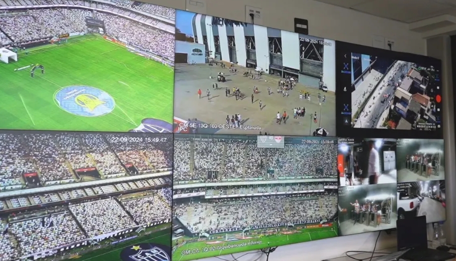 Arena MRV rastreou vândalos na final da Copa do Brasil até com uso de drone