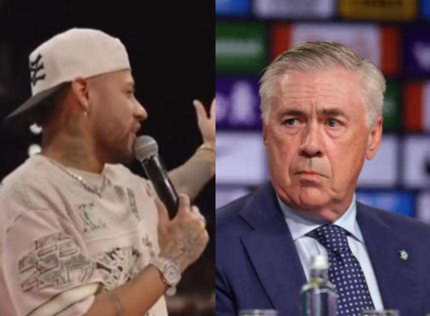 Neymar manda recado a Ancelotti e diz que se for convocado trará o hexa