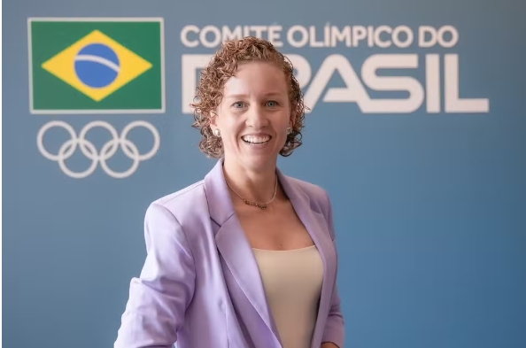 Vice-presidente do COB, Yane Marques celebra eleição no COI