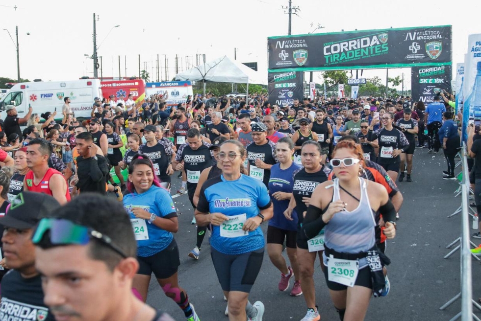 Corrida Tiradentes celebra 188 anos da PMAM com mais de 3 mil participantes