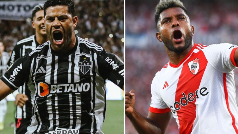 Atlético-MG e River Plate se enfrentam hoje pela Libertadores