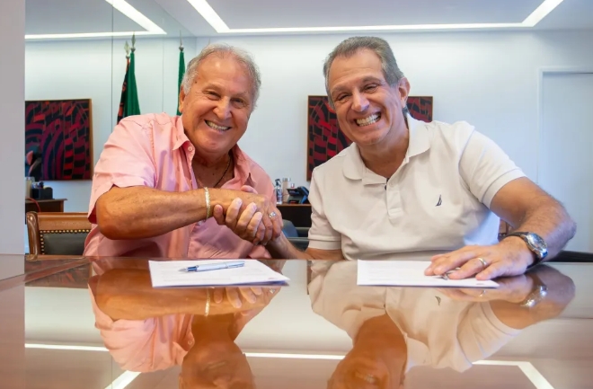 Zico volta ao Flamengo como embaixador; saiba valores do contrato