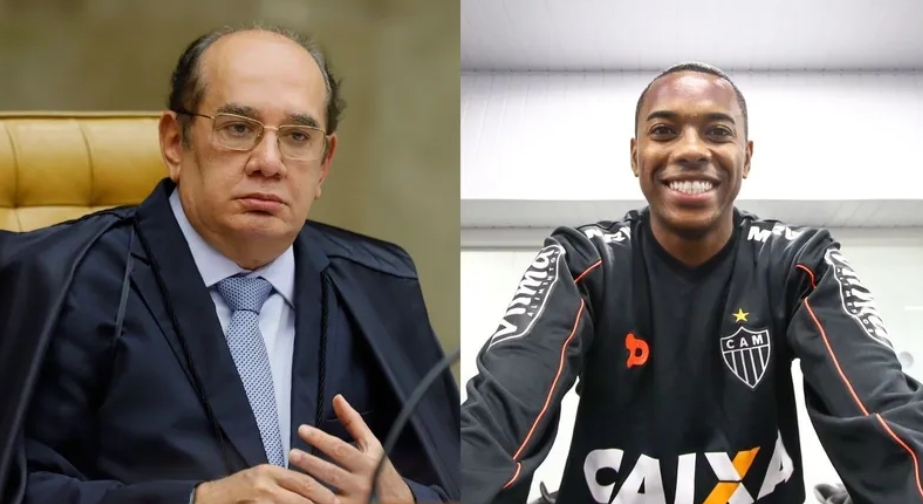 Gilmar vota no STF para soltar Robinho, preso por estupro