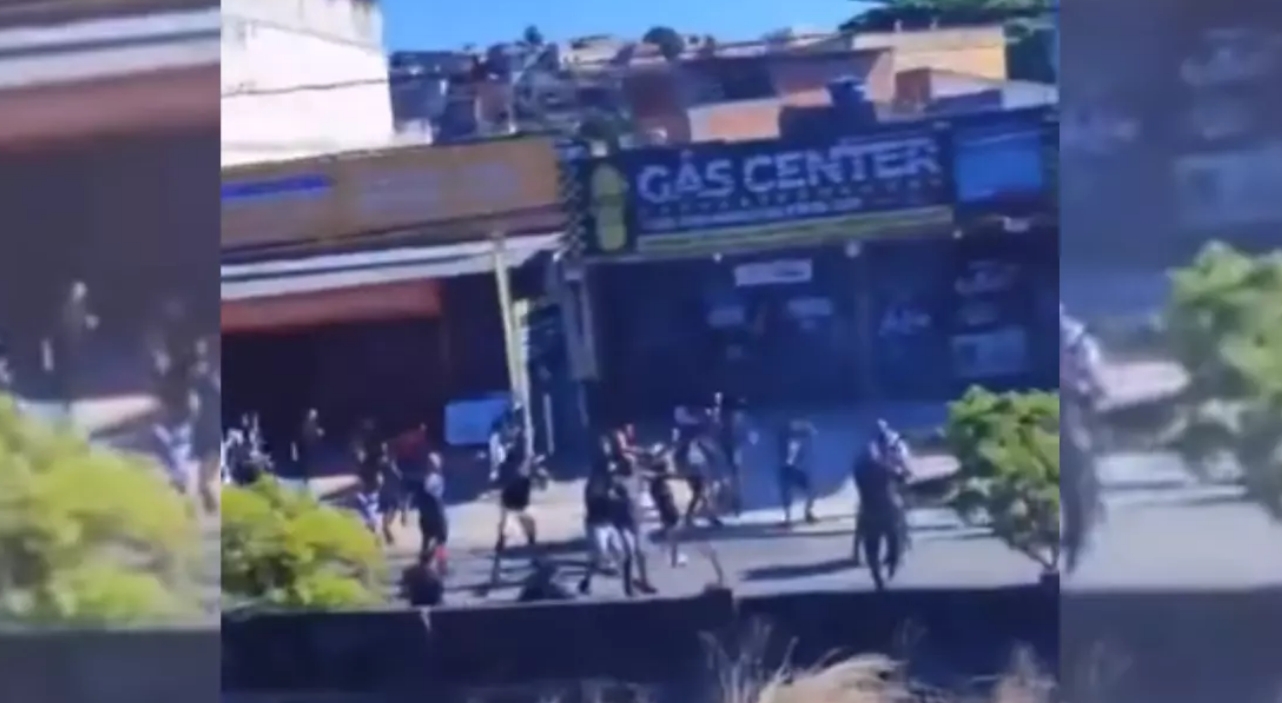 Torcedores de Flamengo e Fluminense entram em confronto antes de clássico