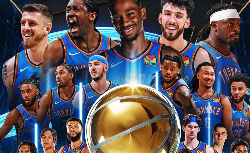 Oklahoma City Thunder bate Indiana Pacers e é campeão inédito da NBA