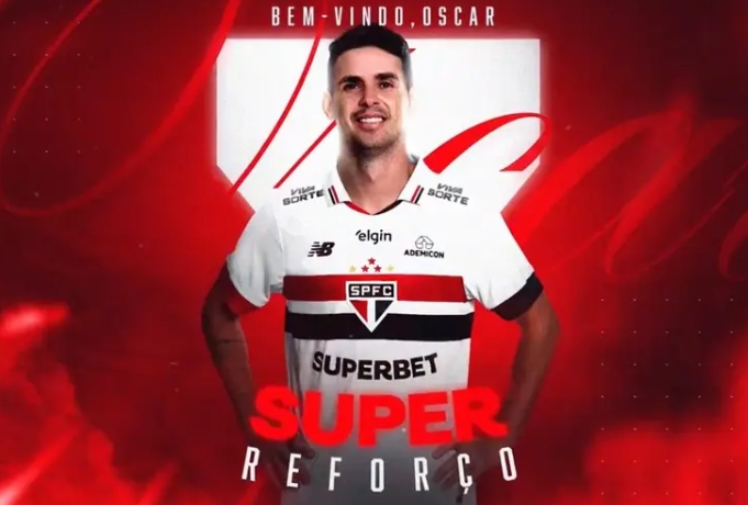 São Paulo anuncia a contratação de Oscar