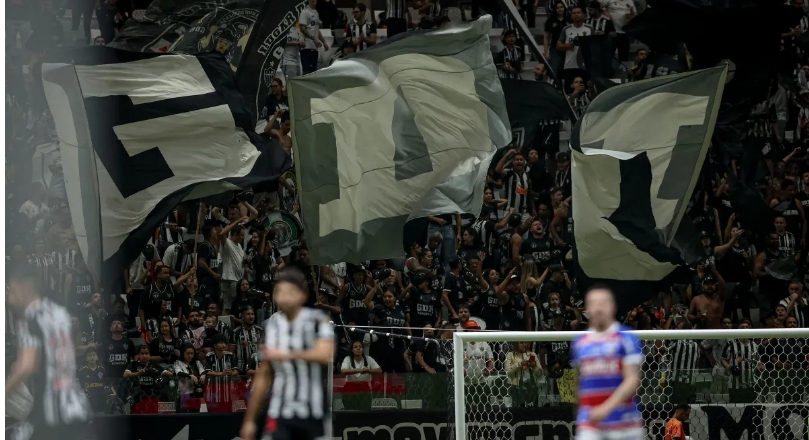 Contra o Fortaleza, Atlético-MG registra pior público da Arena MRV
