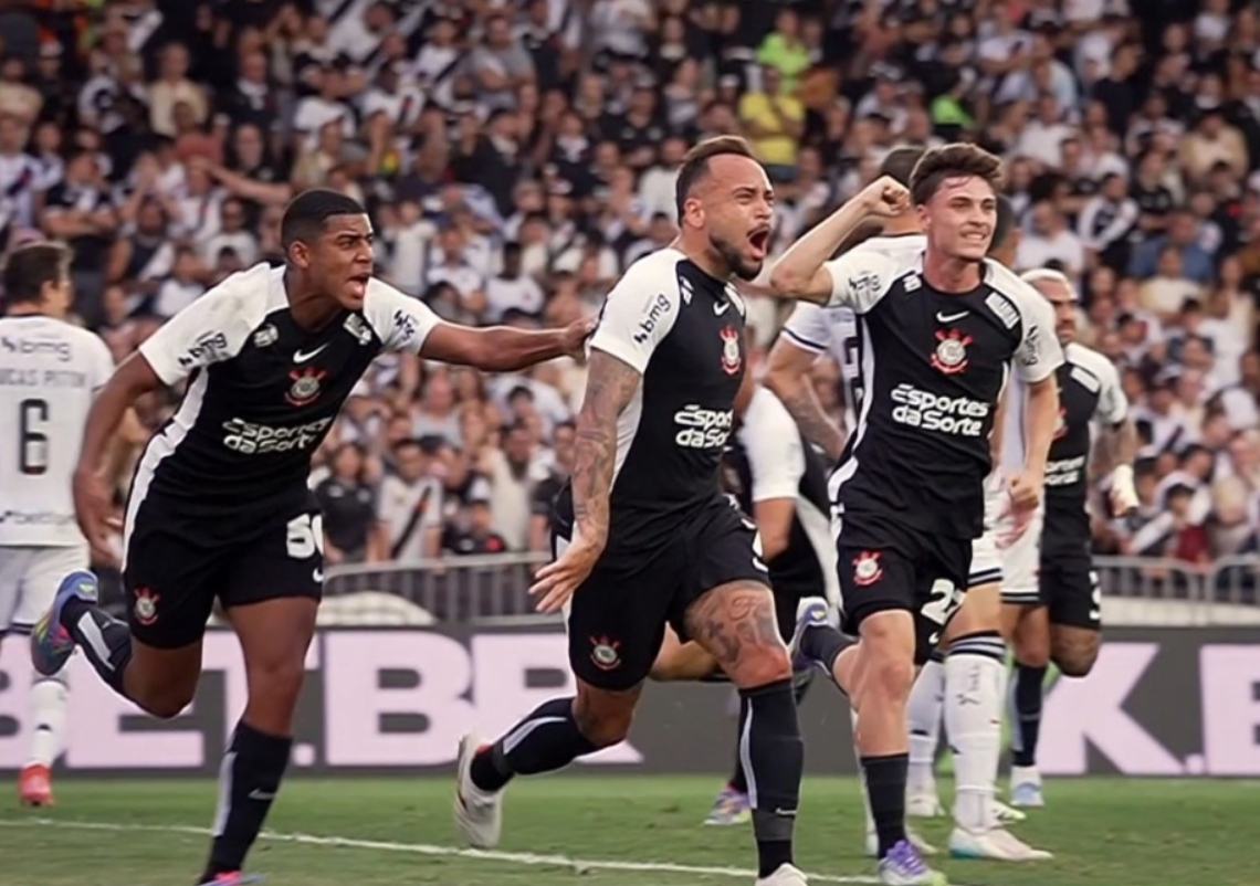 Corinthians bate Vasco, se afasta do Z4 e respira no Brasileiro
