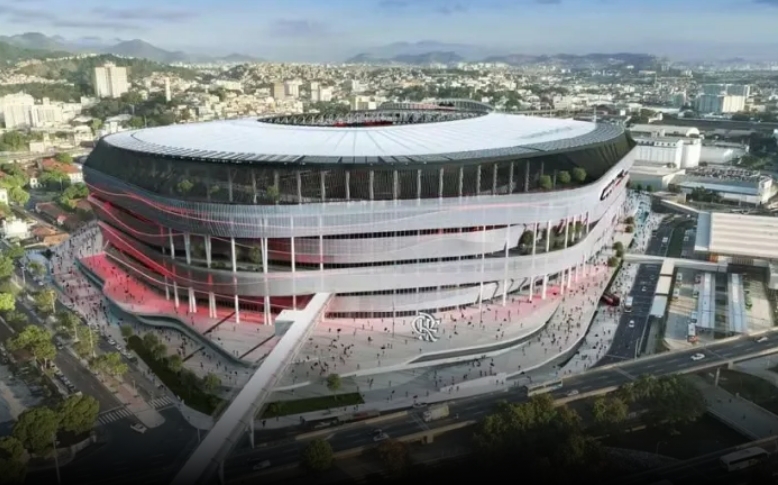 Estádio do Flamengo terá altura maior que Camp Nou e Santiago Bernabéu