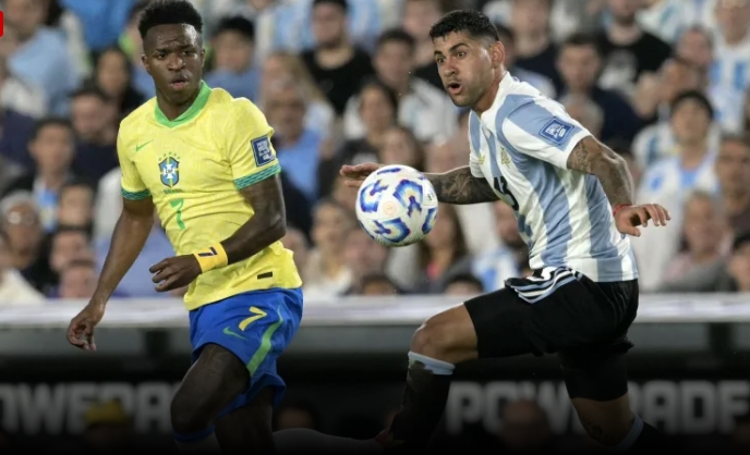 Em 2025, Brasil sofreu duas goleadas em jogos contra a Argentina