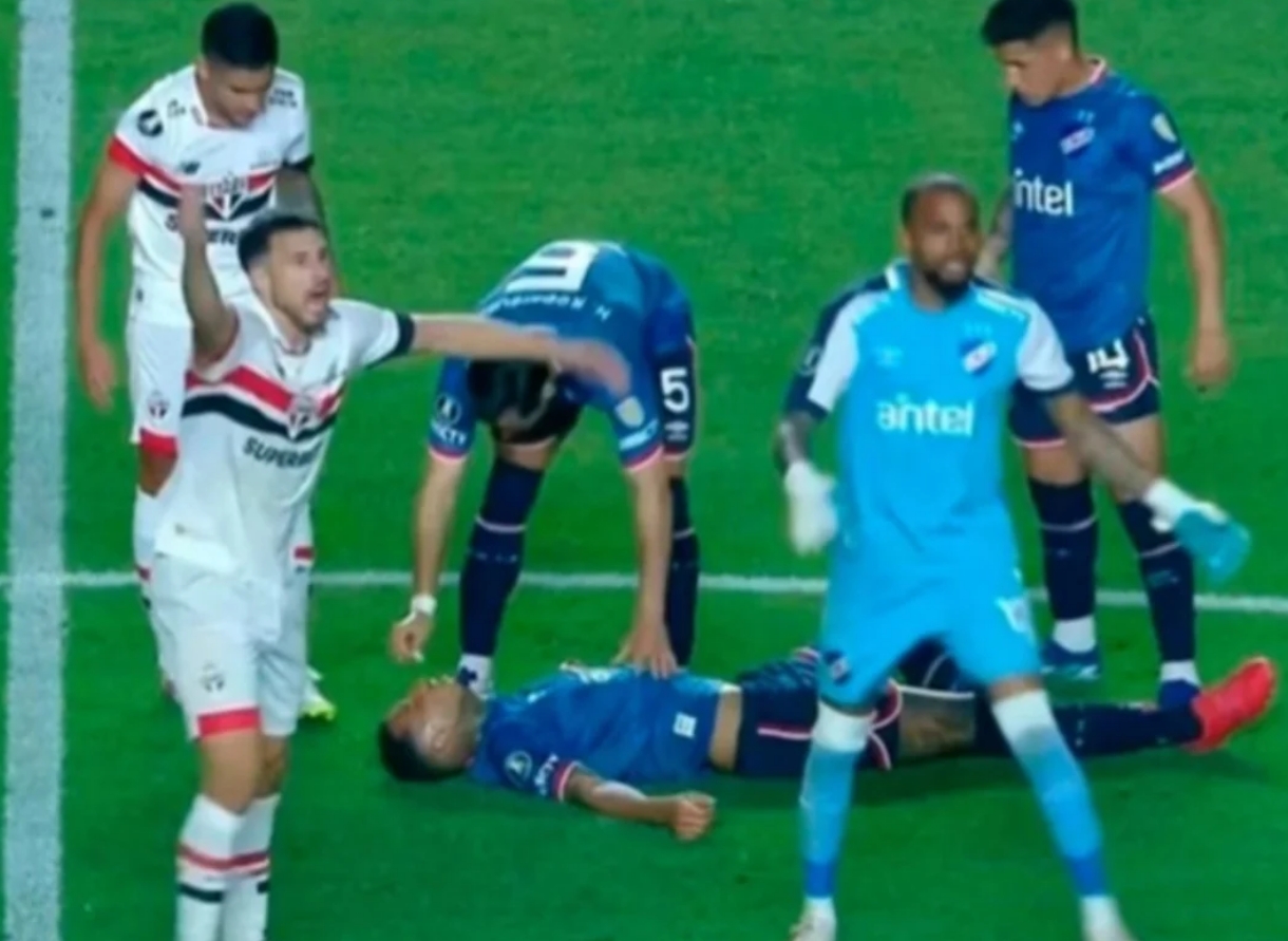 Boletim médico aponta piora em saúde de jogador Izquierdo do Nacional