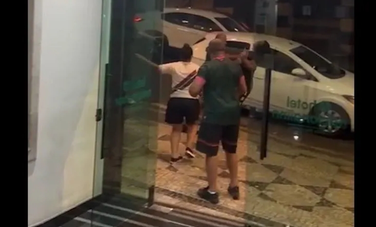 Mulher grávida é agredida por torcedores do Fluminense