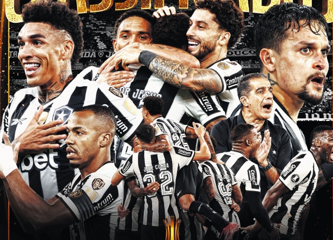 Com um a menos, Botafogo vence a Universidad de Chile e vai às oitavas