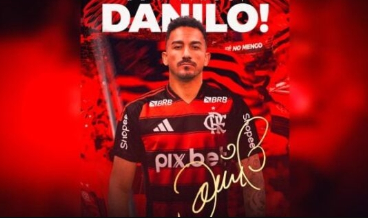 Flamengo anuncia a contratação de Danilo