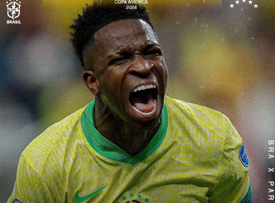 Seleção vence a primeira na Copa América e elimina o Paraguai