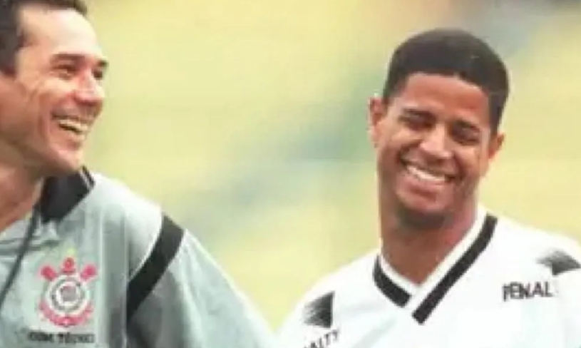 Marcelinho Carioca e Vanderlei Luxemburgo fazem as pazes após 18 anos