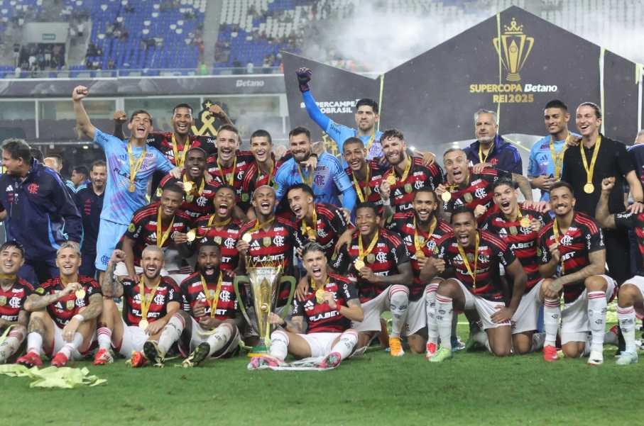 Veja quanto campeão Flamengo e o vice Botafogo recebem pela Supercopa