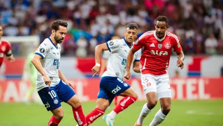 Internacional arranca empate com o Bahia na estreia pela Libertadores