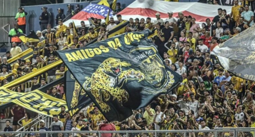 Amazonas inicia venda online de ingressos para confronto com o Vila Nova