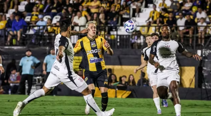 Corinthians vence o Novorizontino por placar mínimo na estreia de Dorival