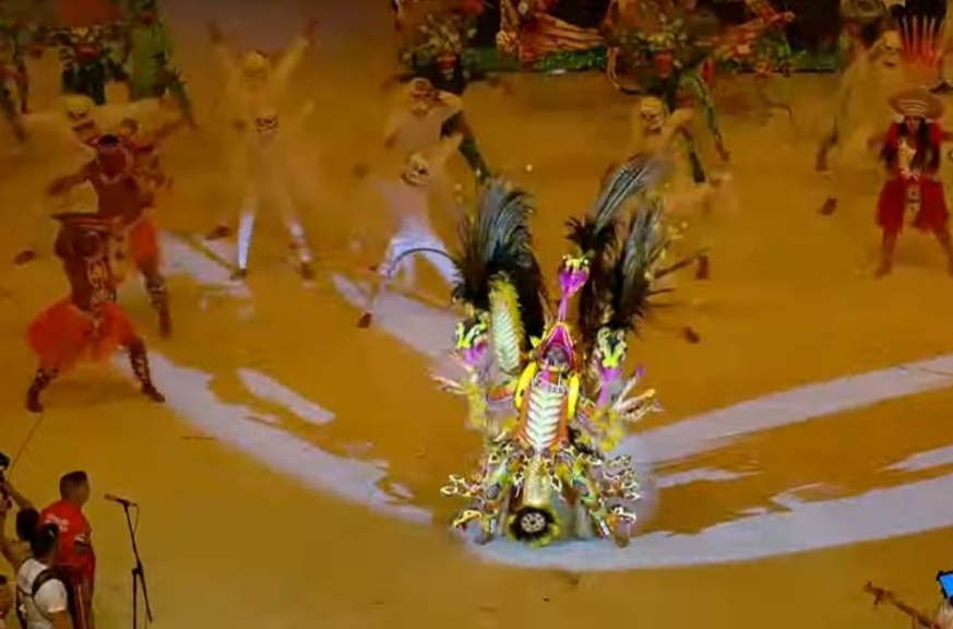 Pajé do Garantido evolui com toada de 2013 e levanta Galera em Parintins