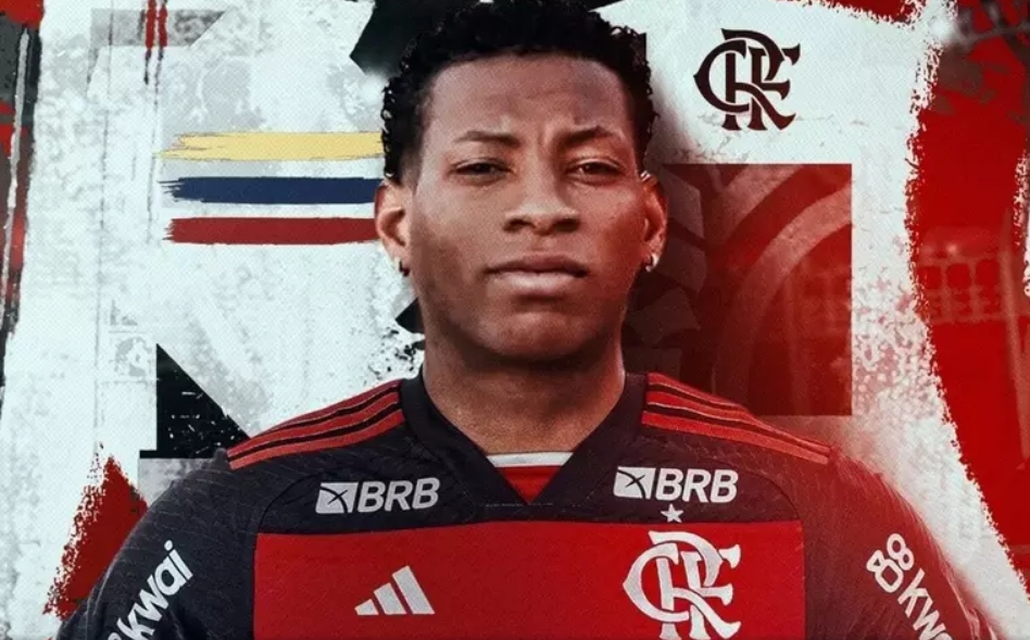 Flamengo anuncia a contratação do ponta-direita Gonzalo Plata, do Al-Sadd