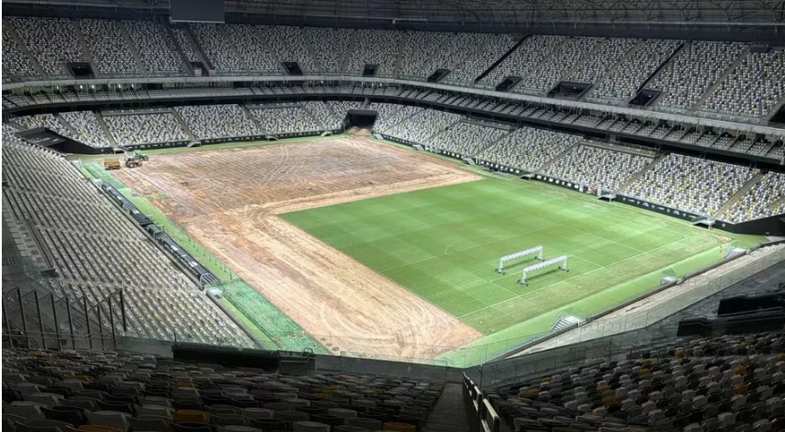 Galo detalha troca do gramado para final da Copa do Brasil