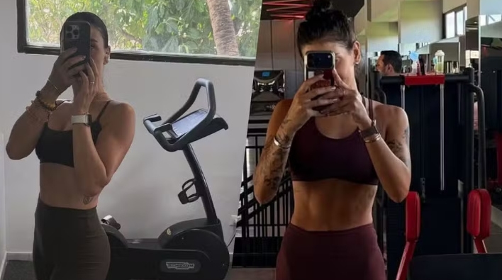 Famosos treinam no primeiro domingo do ano; confira