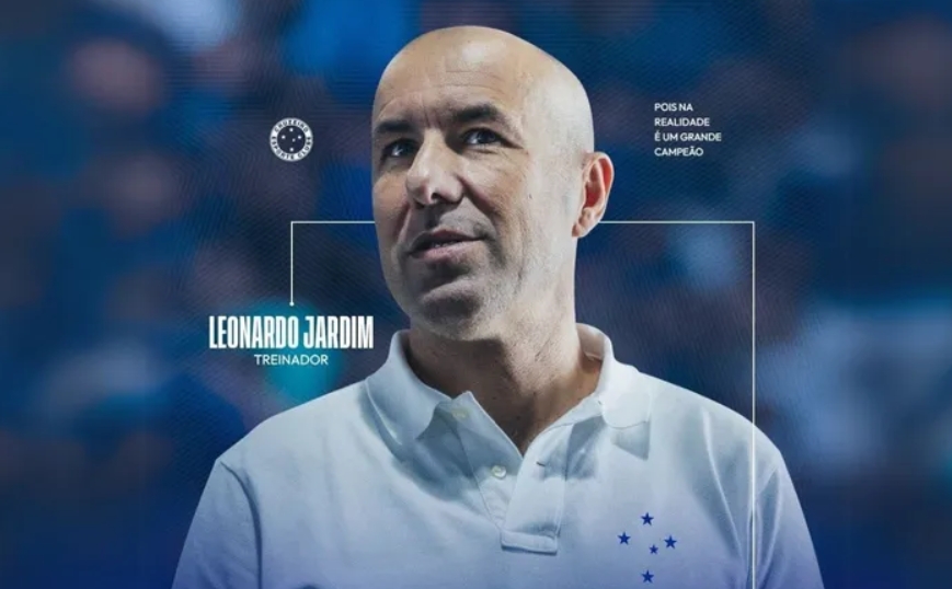 Cruzeiro anuncia Leonardo Jardim como técnico após saída de Fernando Diniz