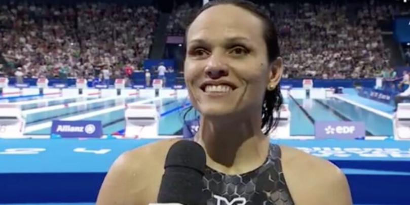 Carol Santiago vence ouro e amplia recorde em Paris